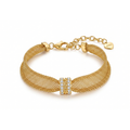 Vermeil Mesh CZ Bracelet