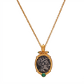 Athena Cameo Statement Pendant Necklace