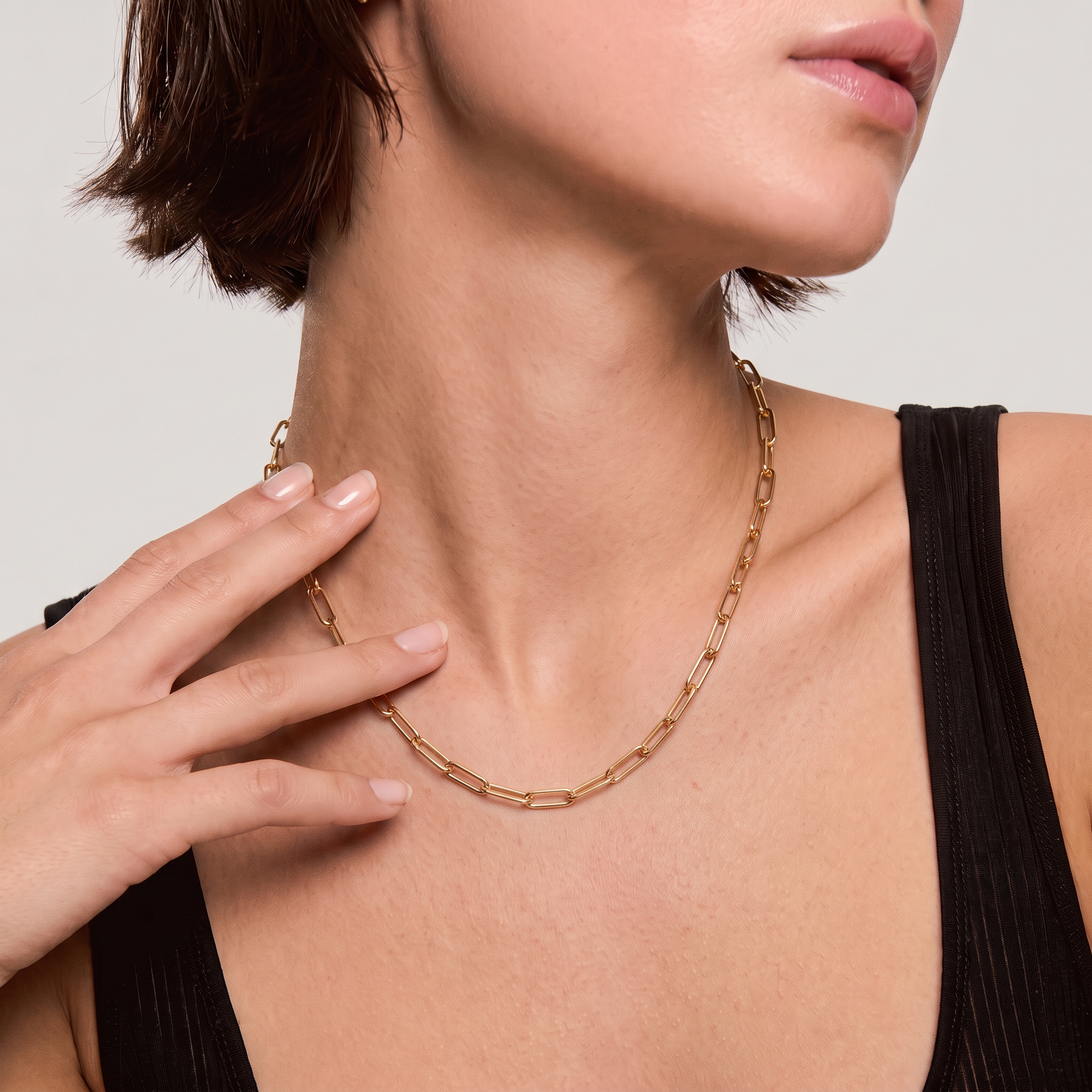 Paperclip Chain Necklace