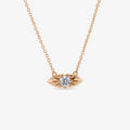 CZ Evil Eye Pendant Necklace