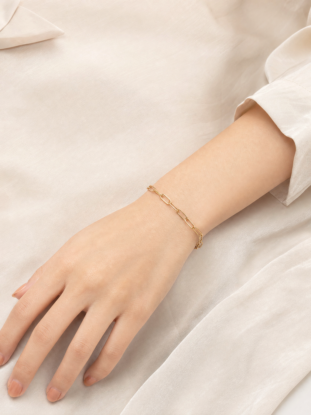Paperclip Chain Bracelet
