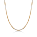 Bezel-Set Tennis Necklace