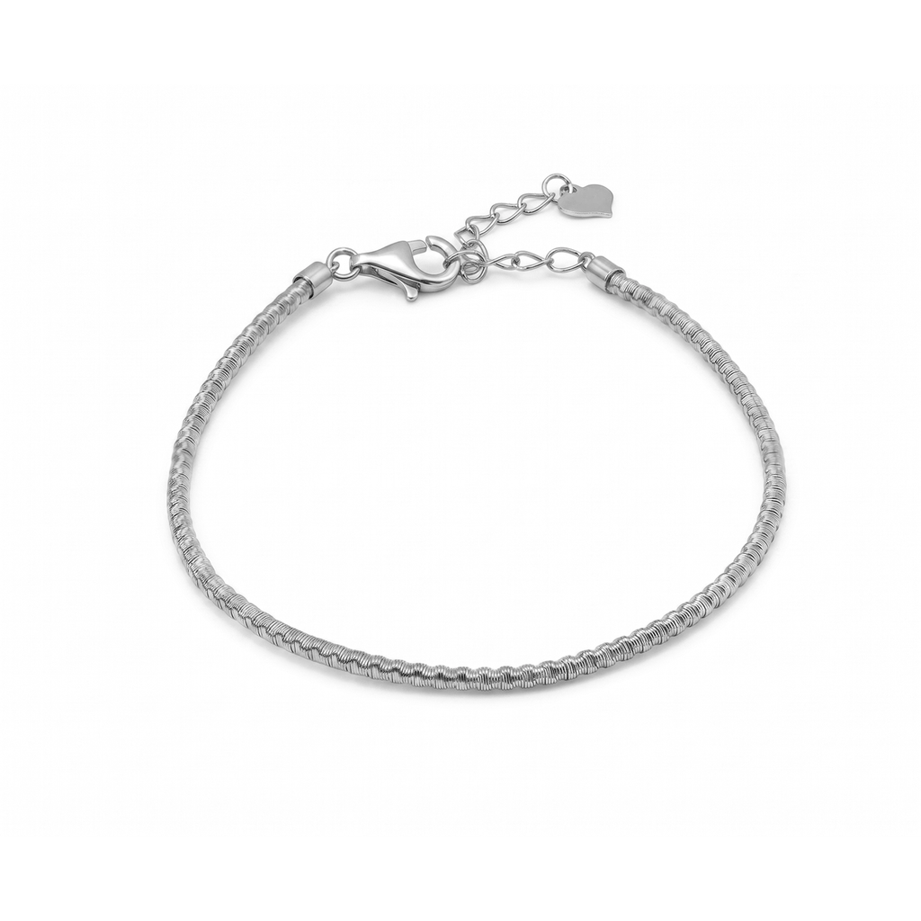 Textured Wire Adjustable Bracelet