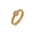 Italian Textured Ring