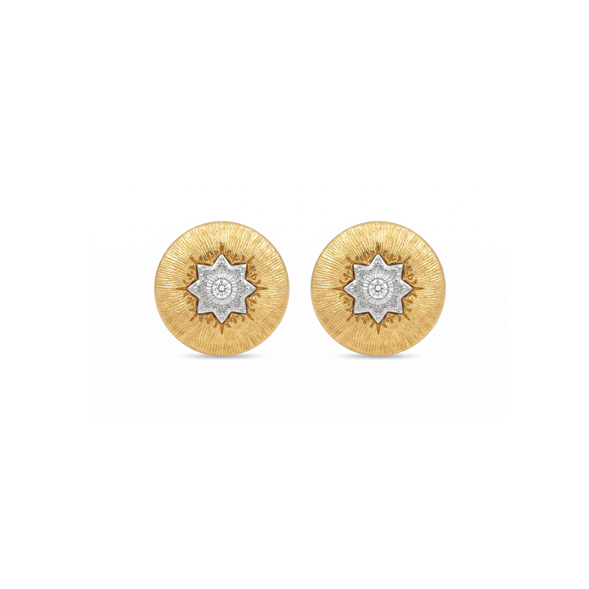Solara Starburst Stud Earrings
