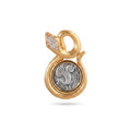 Pegasus Coin Snake Wrap Brooch