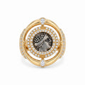 Amazon Warrior Spinning Coin Ring