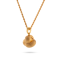 Brushed Love Knot Rope Chain Necklace