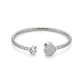 Heartline Open Cuff Bracelet