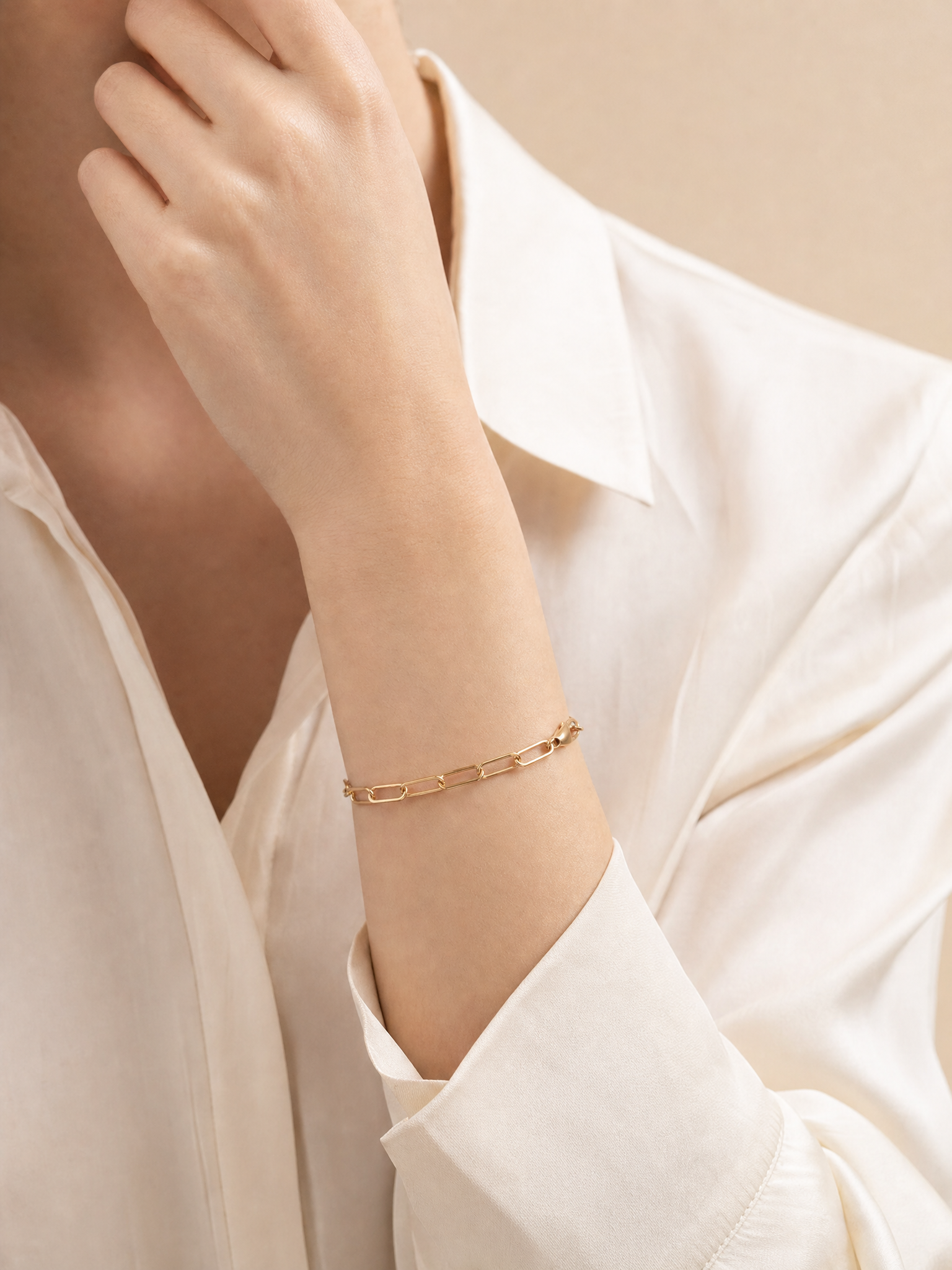Paperclip Chain Bracelet